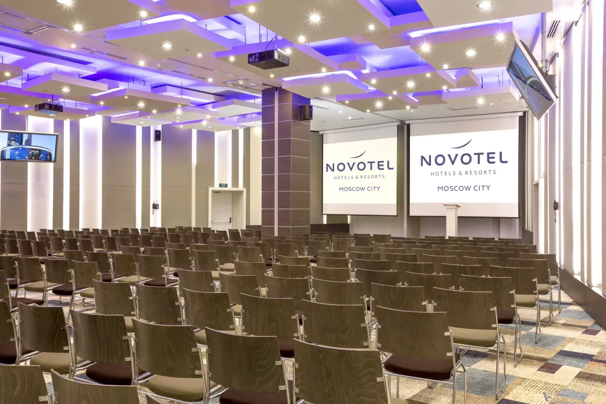 Конференц-зал Москва в Novotel Moscow City